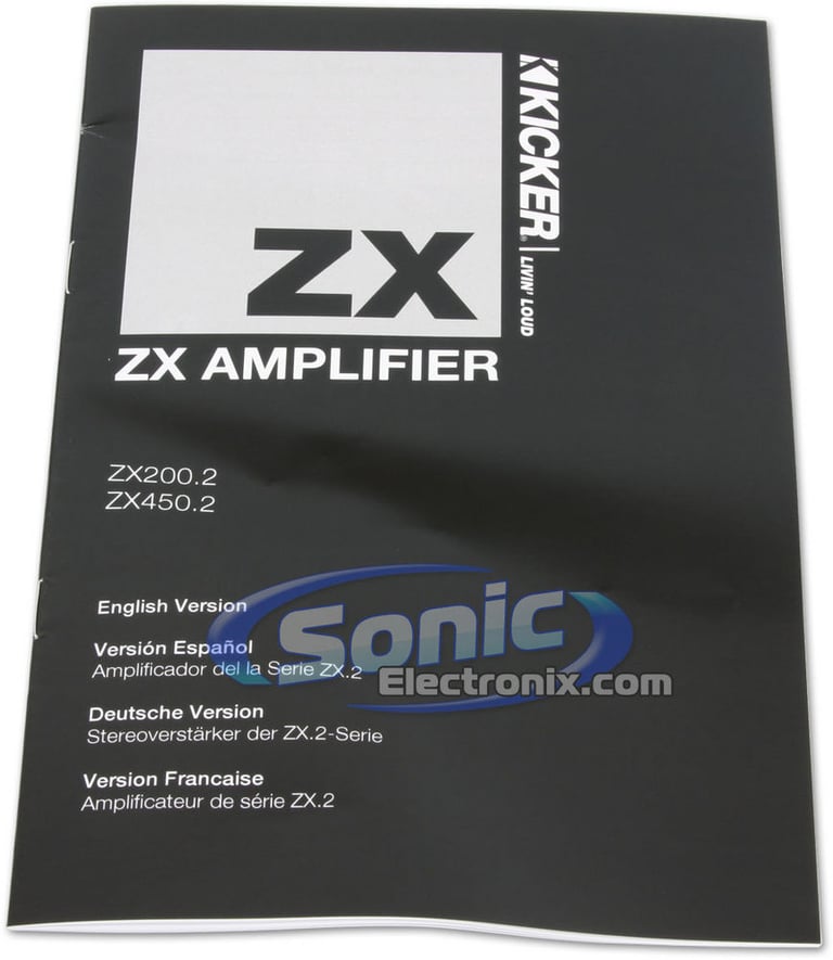 Kicker ZX450.2 (11ZX450.2) Image 7