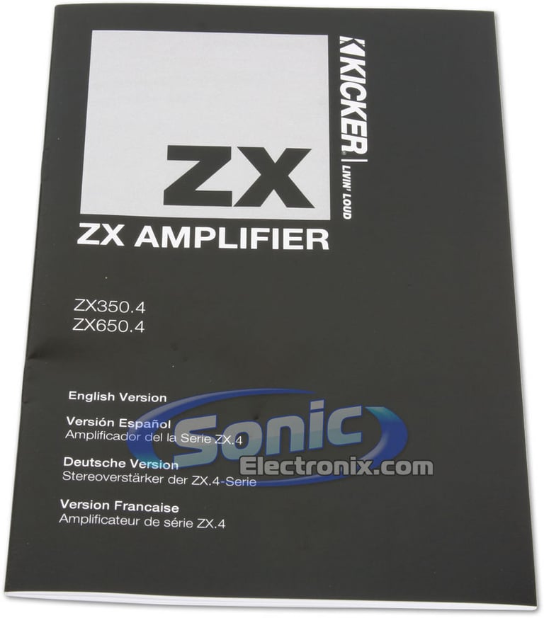 Kicker ZX350.4 (11ZX350.4) Image 6