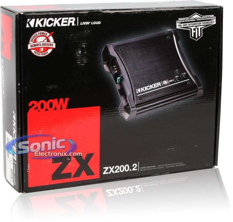 Kicker ZX200.2 (11ZX200.2) Image 8