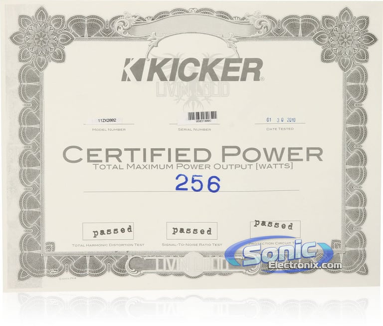 Kicker ZX200.2 (11ZX200.2) Image 5
