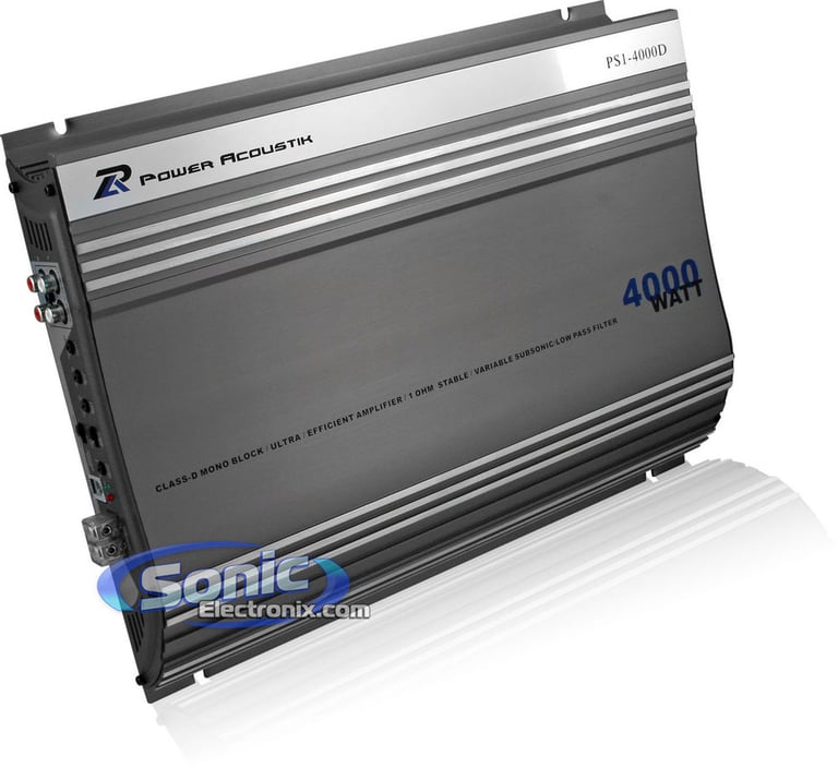 Open Box Power Acoustik PS1-4000D Image 9
