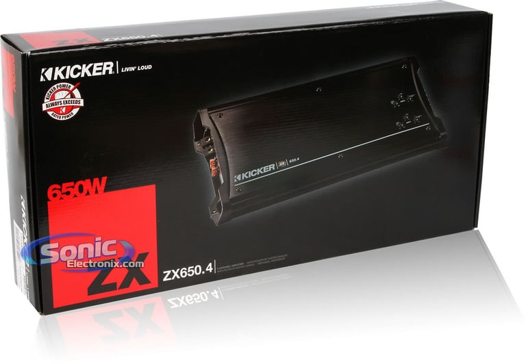 Kicker ZX650.4 (11ZX650.4) Image 8