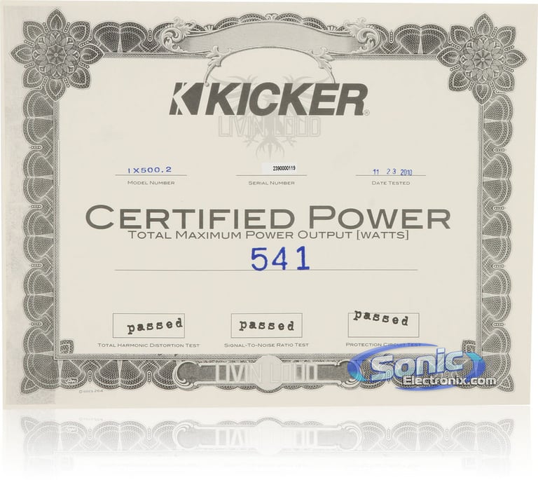 Kicker IX500.2 (11IX500.2) Image 6