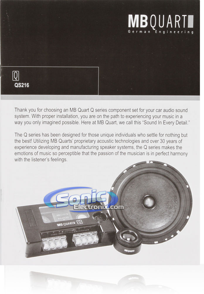 MB Quart QS216 Image 14