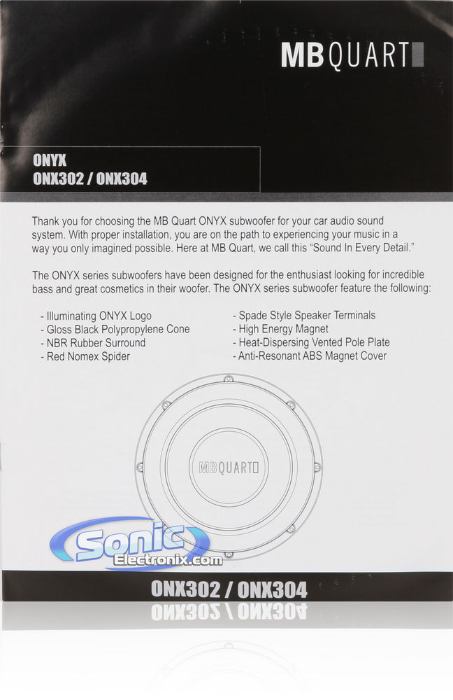 MB Quart ONX302 Image 8
