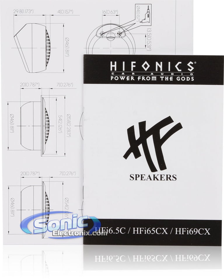 Hifonics HFI65CX Image 10