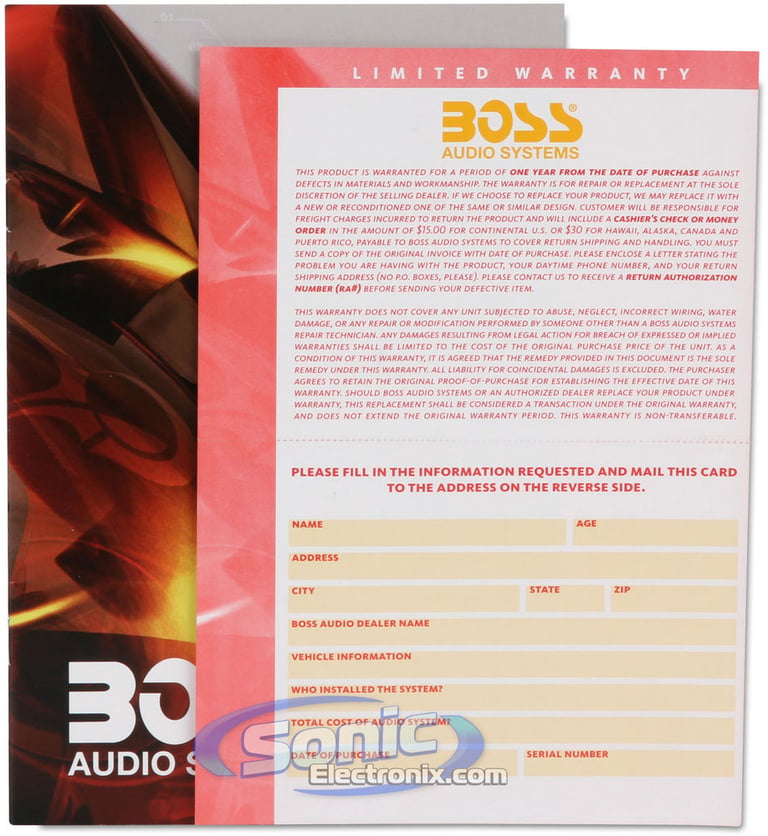 Boss BASS1500 Image 12