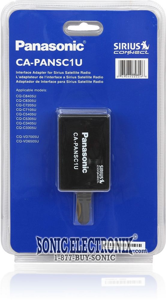 Panasonic CA-PANSC1U + SIRIUS SCC-1 Image 6