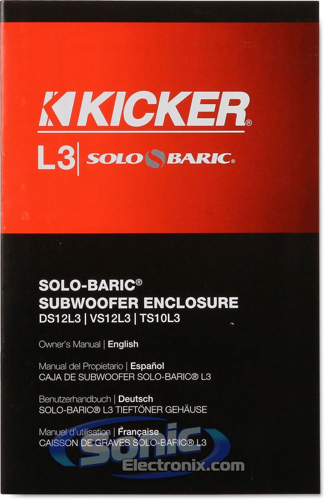 Kicker VS12L32 (11VS12L32) Image 8