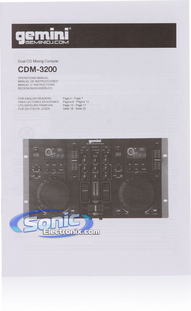 Gemini CDM-3200 Image 7