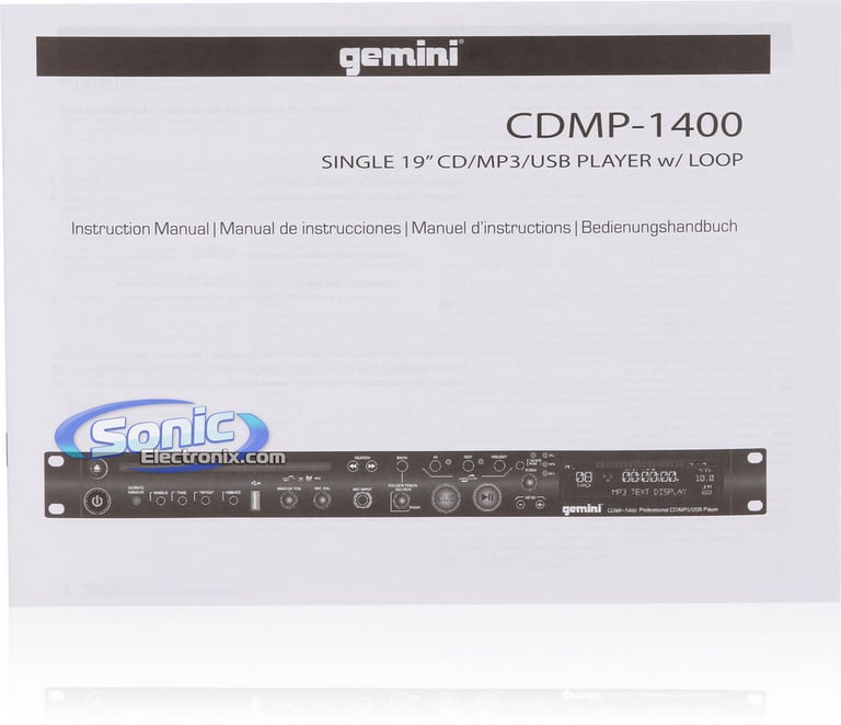 Gemini CDMP-1400 Image 8