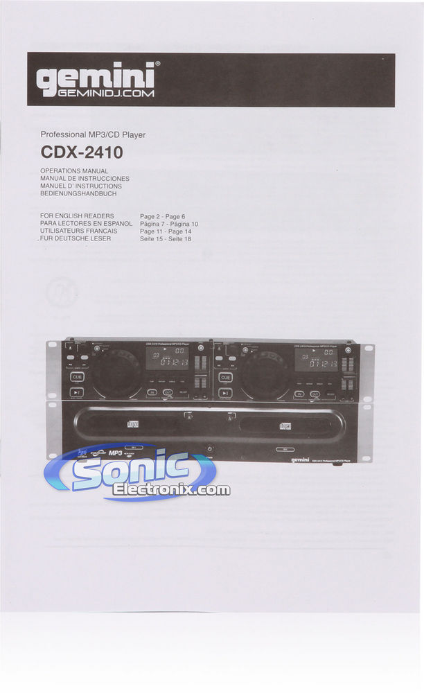 Gemini CDX-2410 Image 8