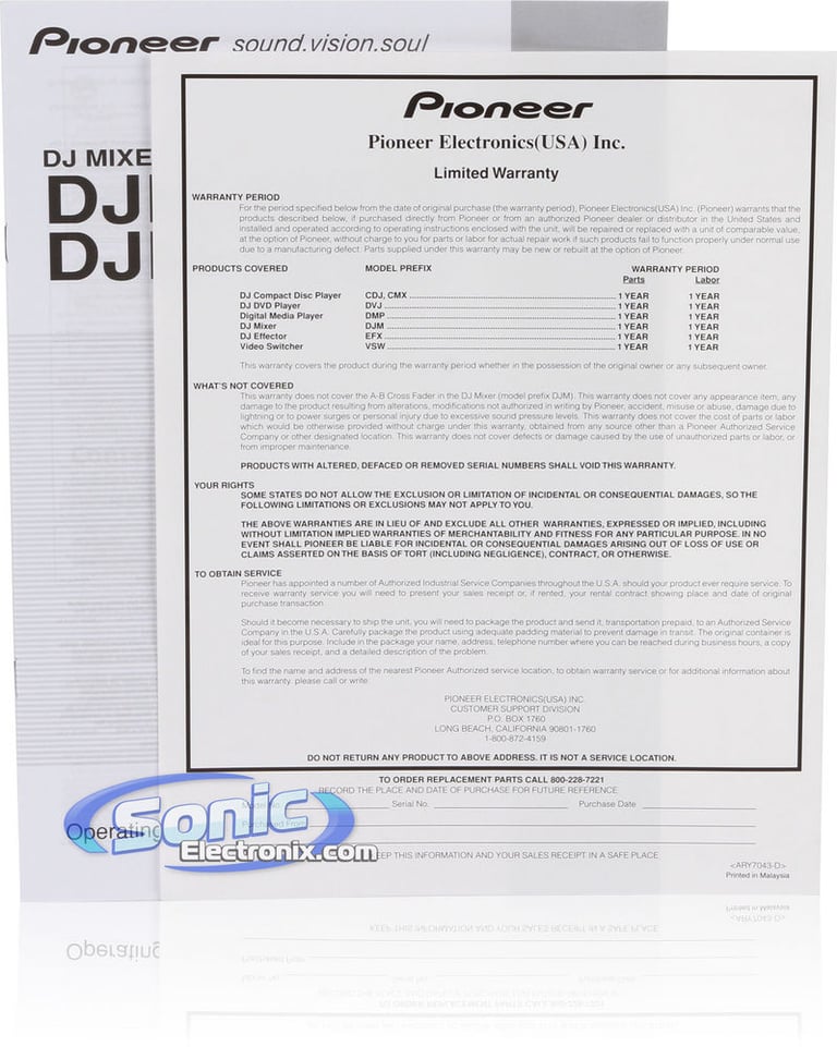 Pioneer DJM-700 (Silver) Image 4
