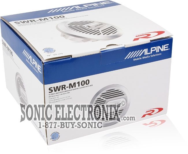 Alpine Marine SWR-M100 Image 6
