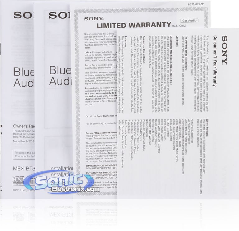 Sony MEX-BT3900U Image 7