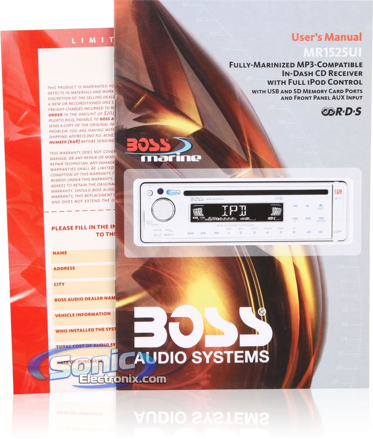 Boss MR1525UI Image 8