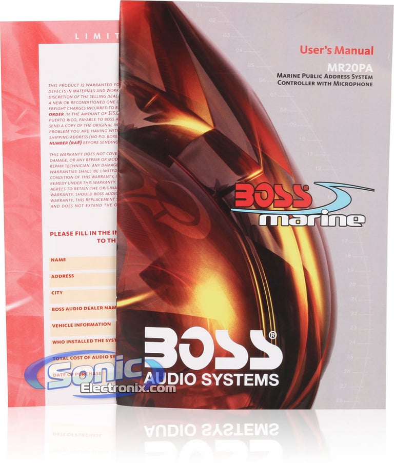 Boss MR20PA Image 7