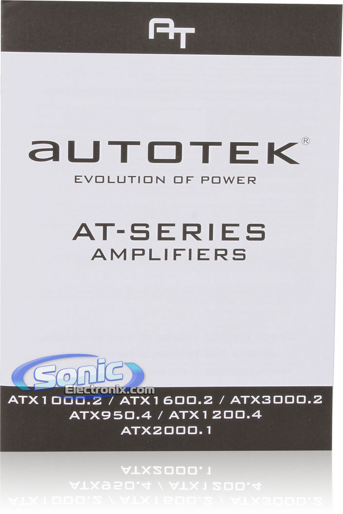 Autotek ATX1200.4 Image 5