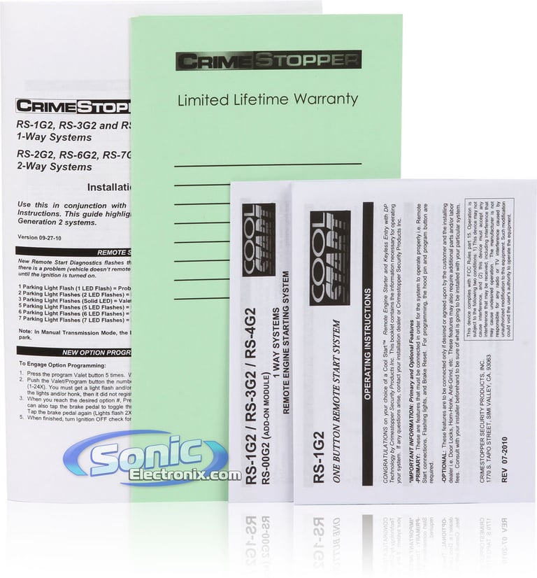 Crimestopper RS-1G2 Image 7
