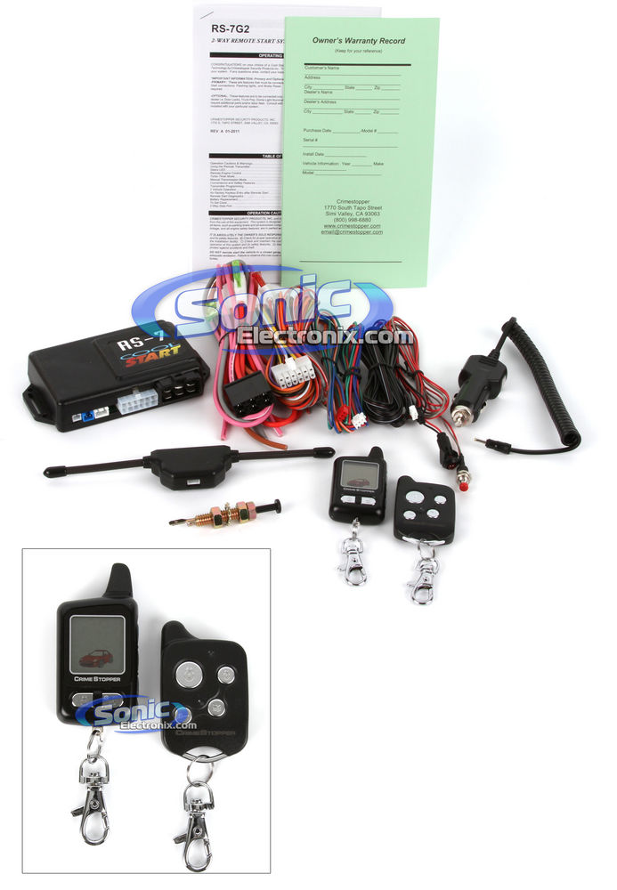 Crimestopper RS-7G2 Image 1