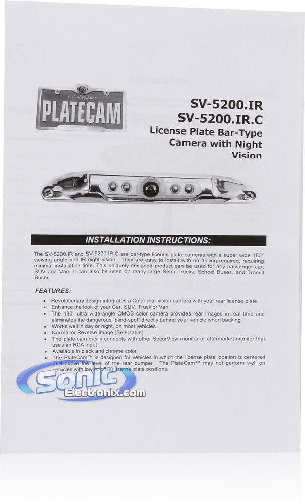 Crimestopper SV-5200.IR (Black) Image 6