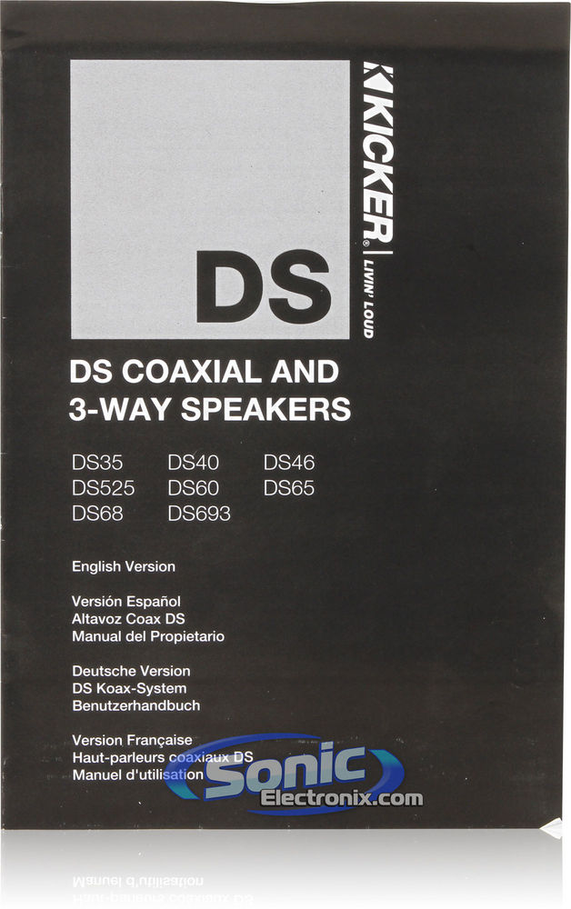 Kicker DS35 Image 9