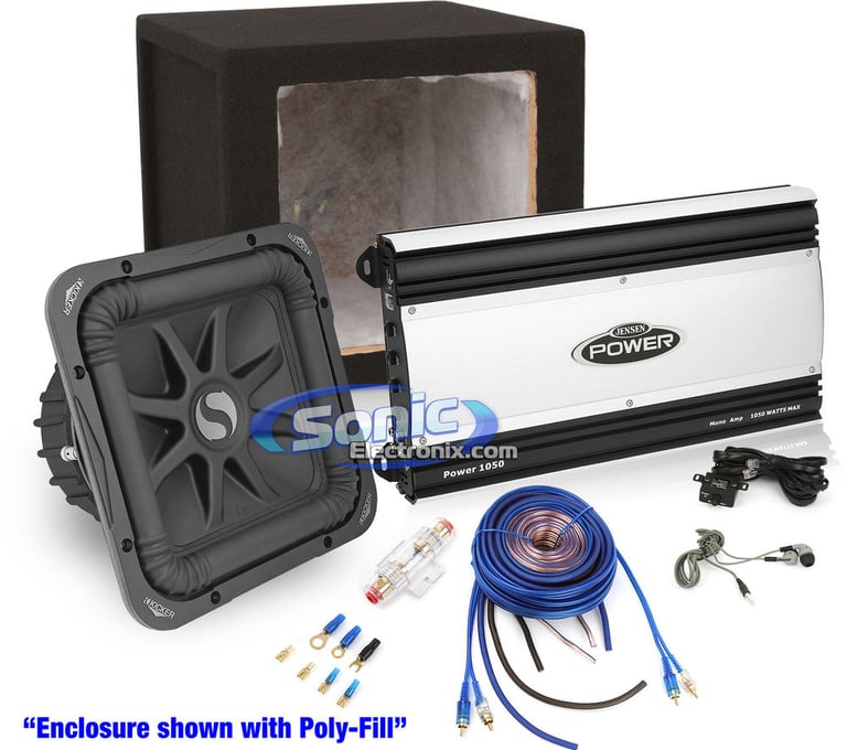 1050W Complete Kicker + Jensen Bass Package Image 1