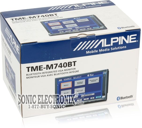 Alpine TME-M740BT Image 6