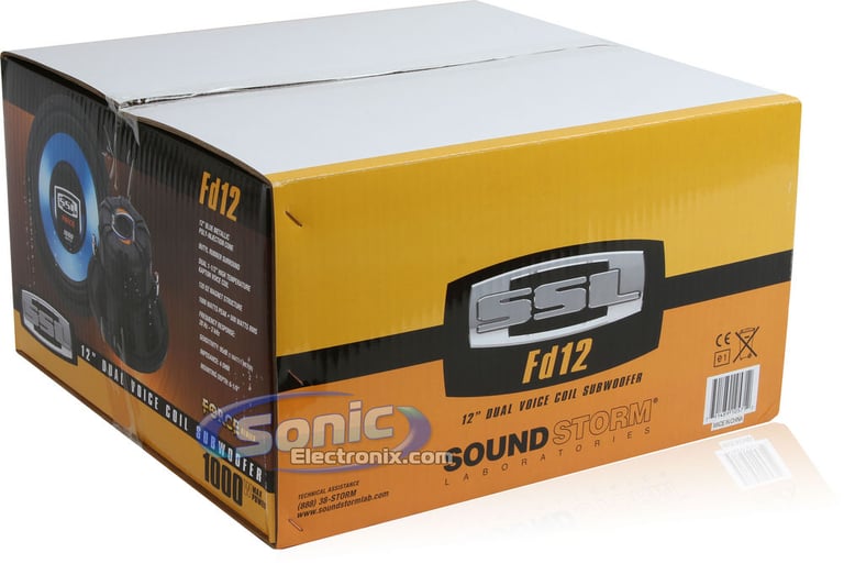 Combo: (1) SoundStorm Fd12 and (1) Jensen Power 1050 Image 11
