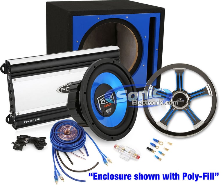 Combo: (1) SoundStorm Fd12 and (1) Jensen Power 1050 Image 1