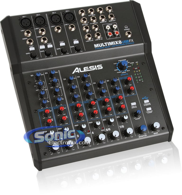 Alesis MultiMix 8 USB FX Image 1