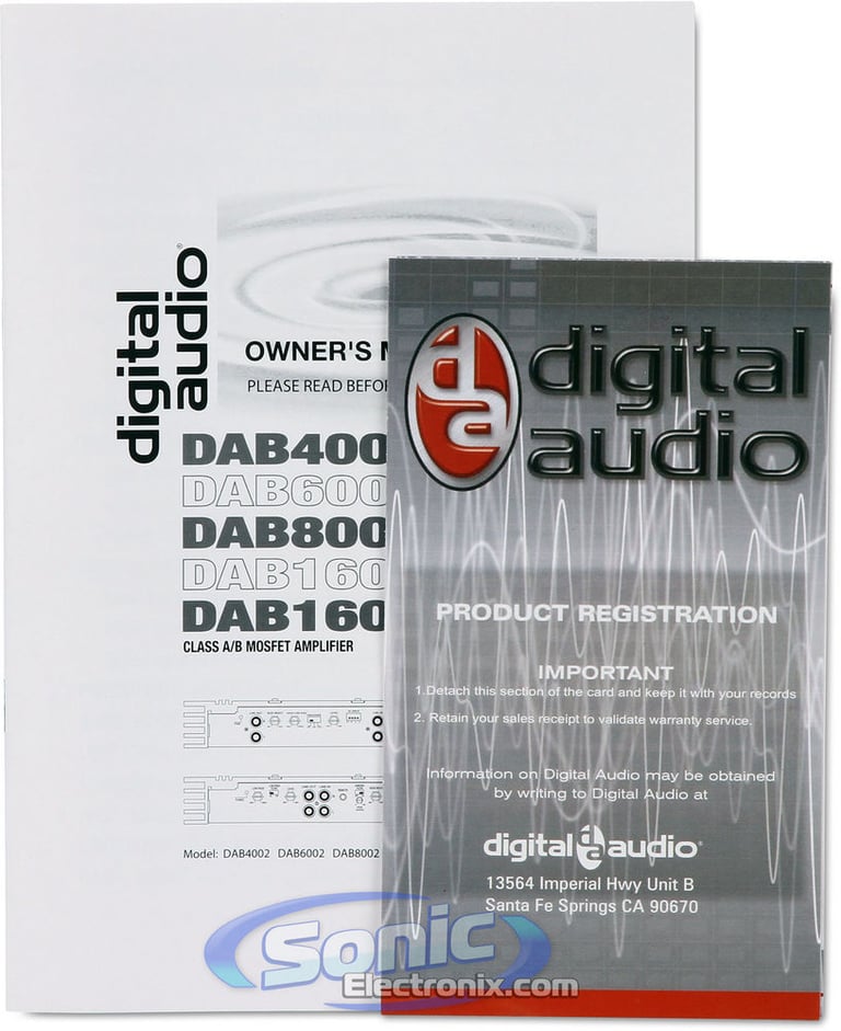 Digital Audio DAB16002 Image 6
