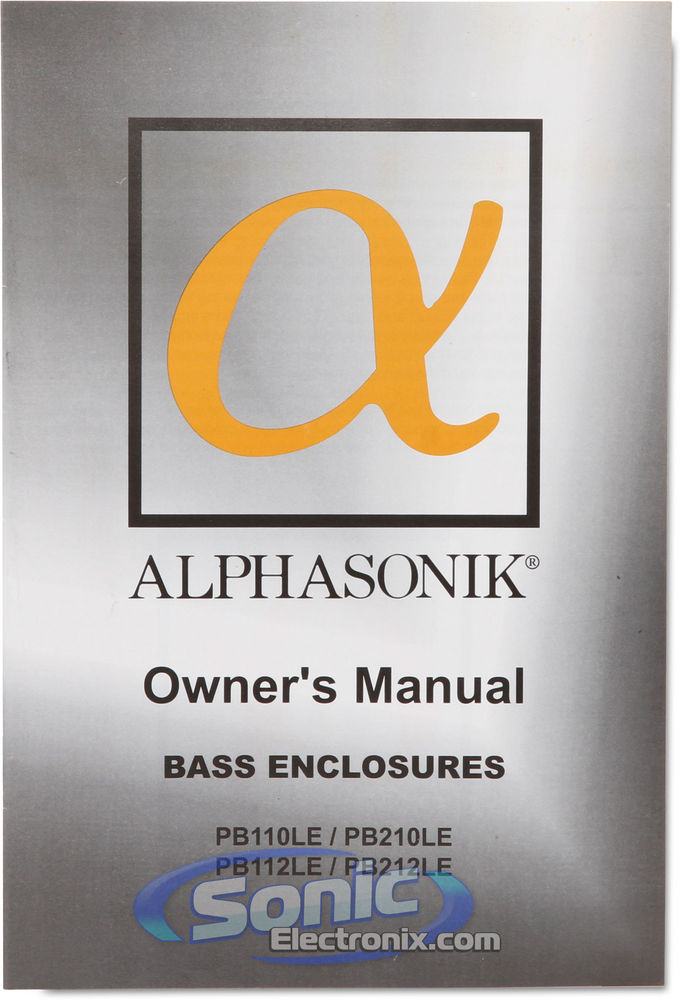 Alphasonik PB110LE Image 6