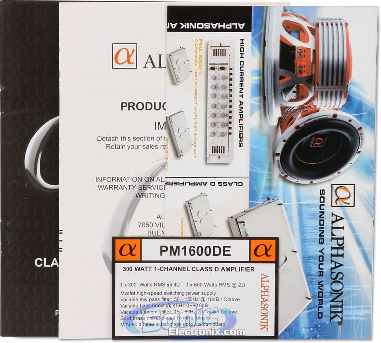 Alphasonik PM1600DE Image 7