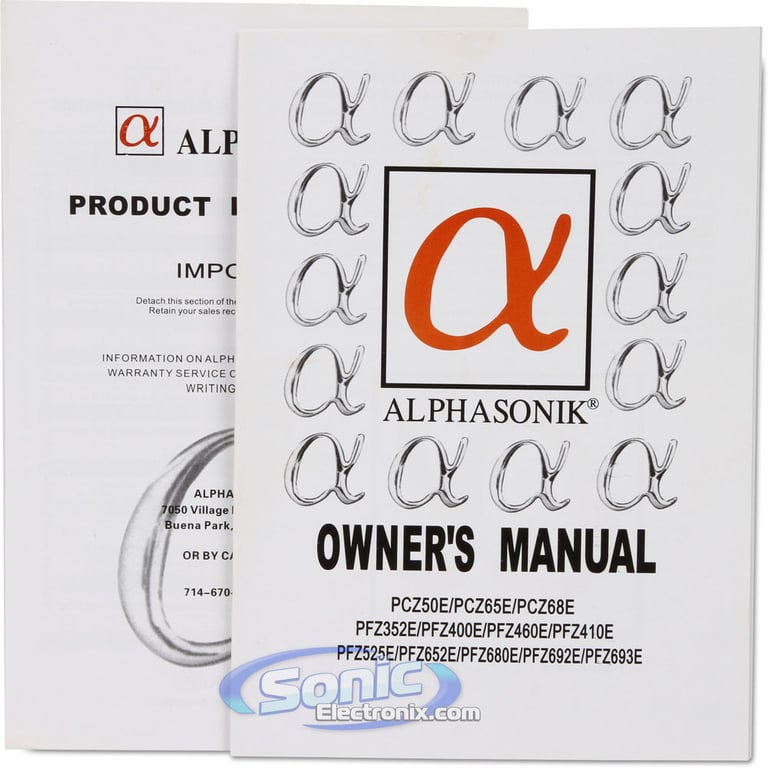 Alphasonik PFZ652E Image 10