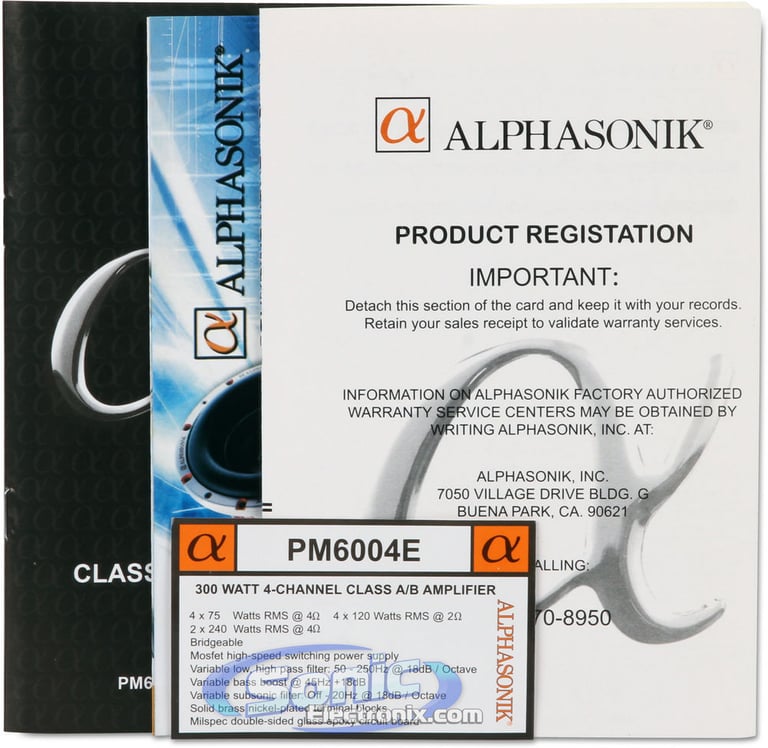 Alphasonik PM6004E Image 6