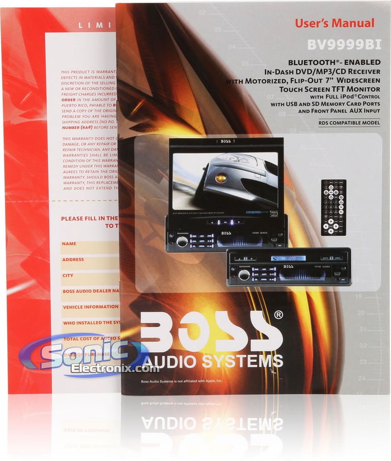 Boss BV9999BI Image 14