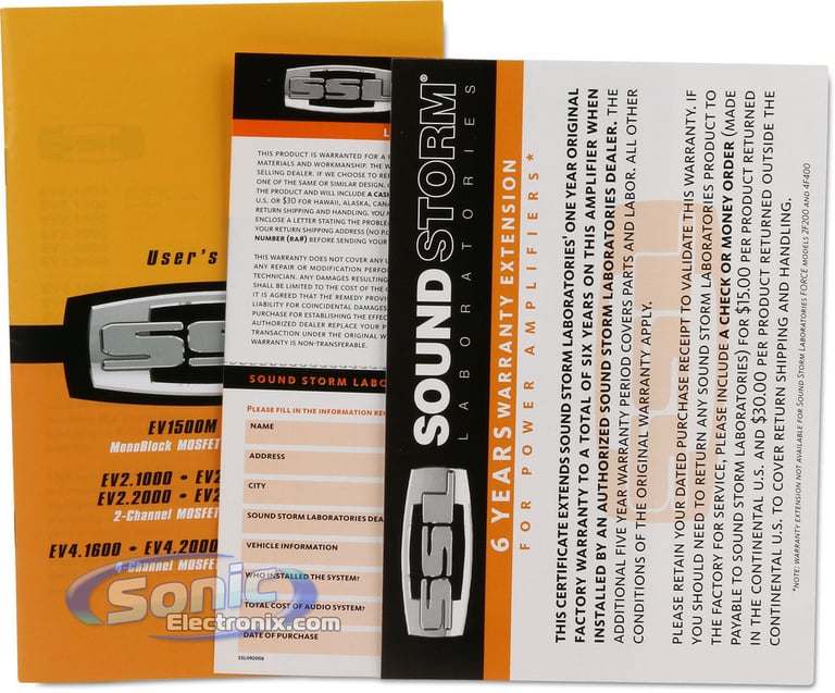 SoundStorm EV2.3000 Image 8