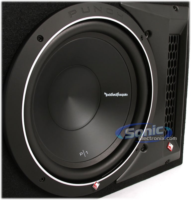 Rockford Fosgate Punch P1-1X12 500W Loaded Enclosure (Open Box, Great) Image 3