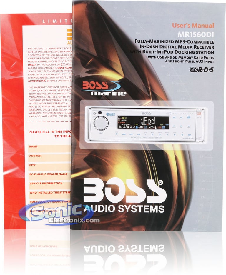 Boss MR1560DI Image 10