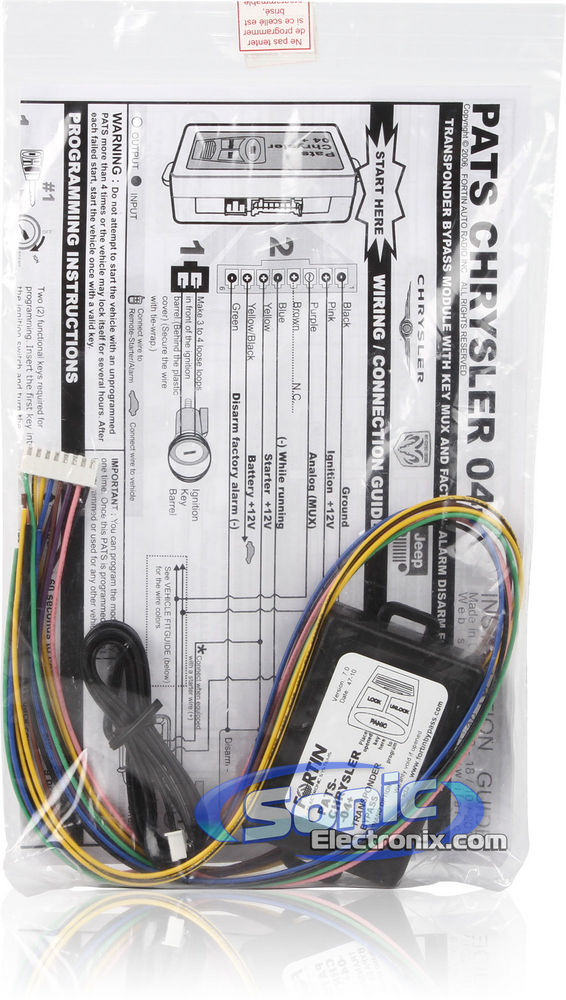 Fortin PATS-CHRYSLER-04+ (CH-TBU.2) Image 6