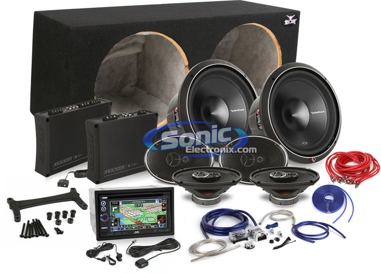 All-Inclusive GPS/DVD Navigation w/ JVC, Kenwood, Kicker and Rockford Fosgate Image 1