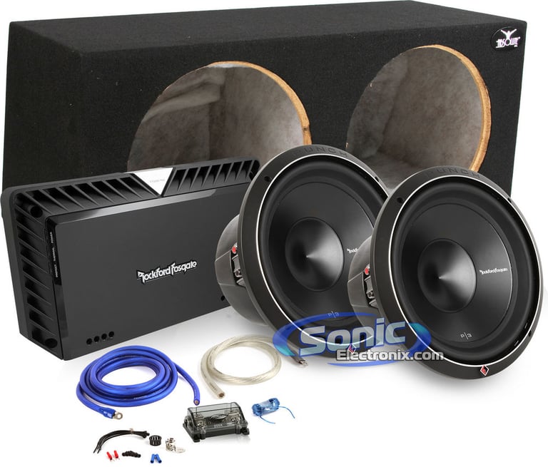 2400W Complete Rockford Fosgate Bass Package Image 1