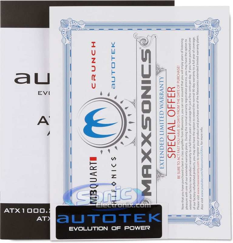Autotek ATX3000.2 Image 8