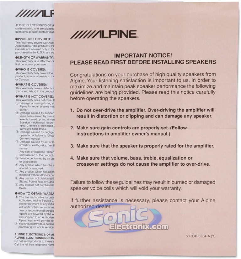Alpine SPS-517 Open Box Image 10