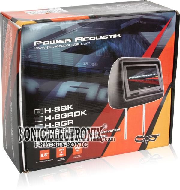 Power Acoustik H-8BK (Black) Image 7