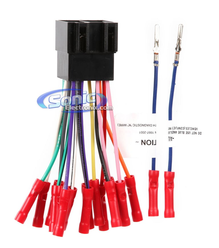 Scosche VW01BCB Wiring Harness Image 1