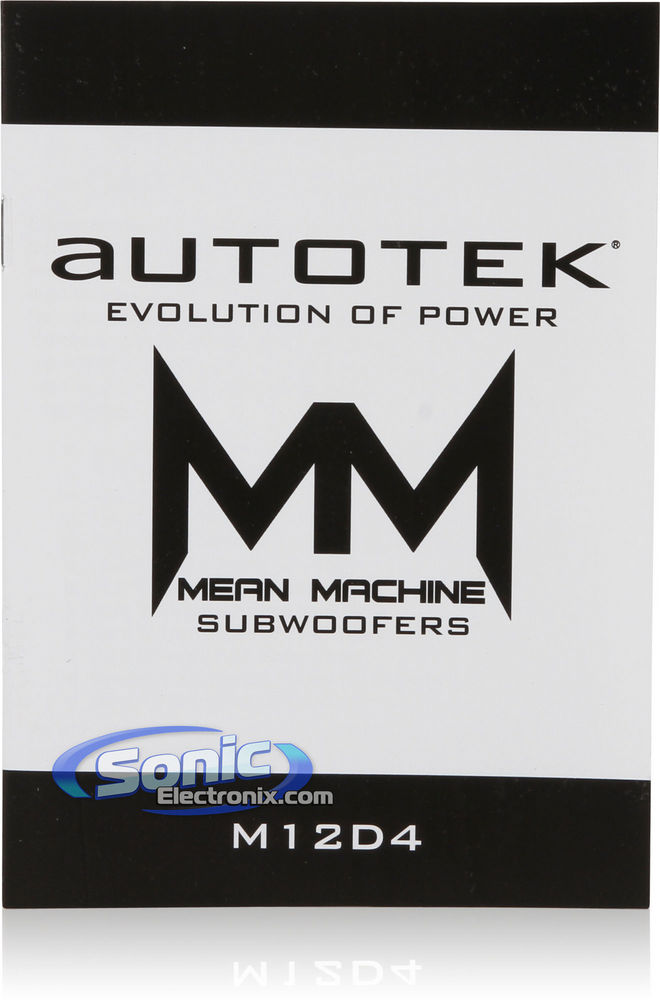 Autotek M12D4 Image 6