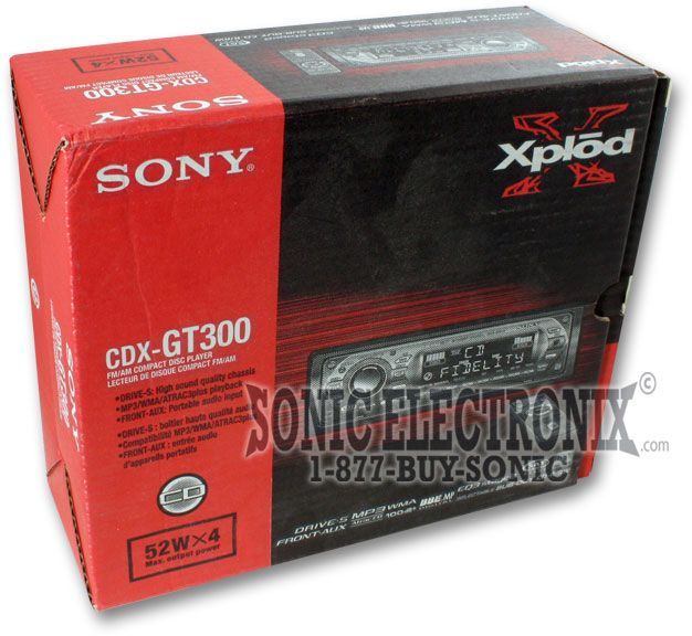 Sony CDX-GT300 Image 6