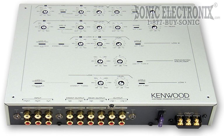 Kenwood KEC-600 6-way Crossover Image 2